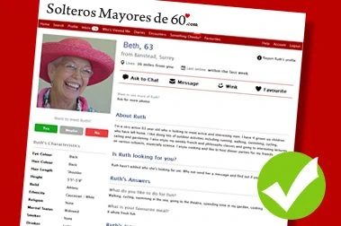 Escribiendo un Buen Perfil de Citas para Mayores de 60e